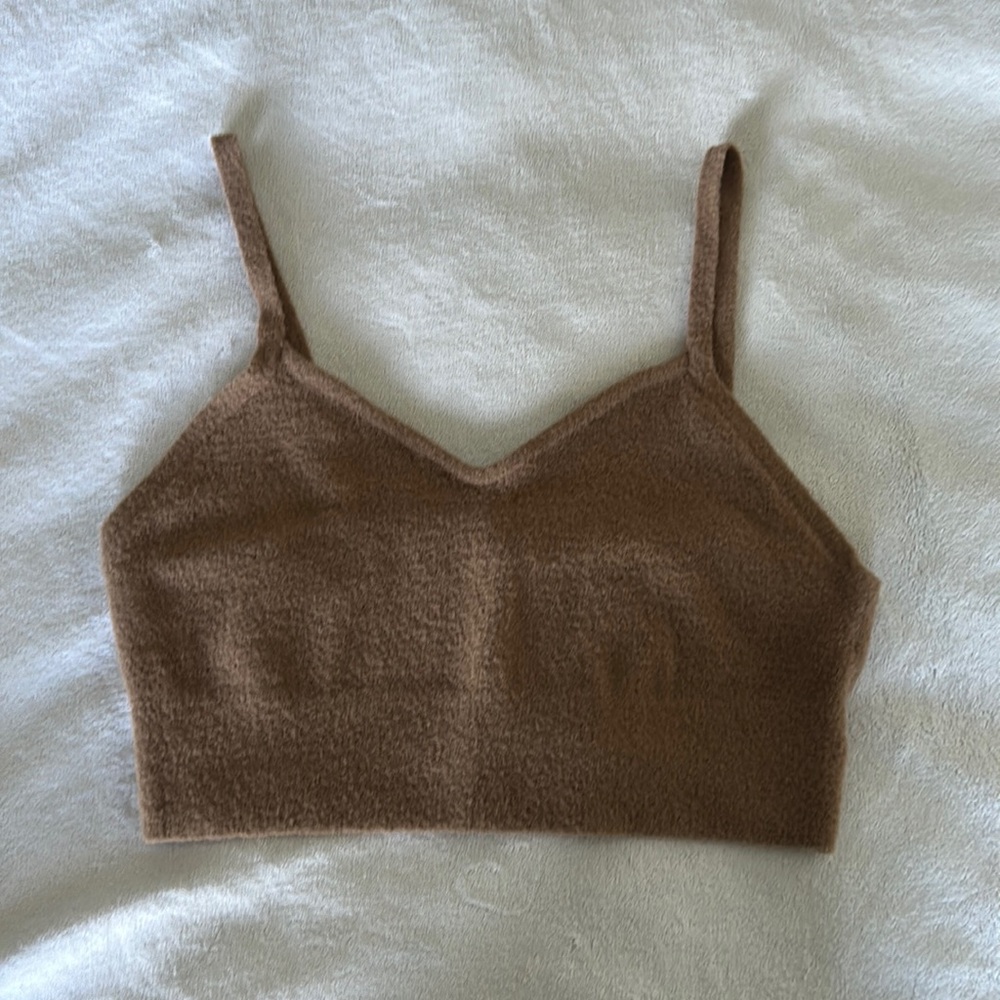 Oak and fort cropped tank (size sm)
